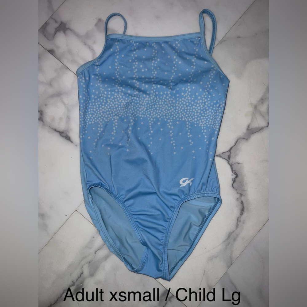 GK gymnastics leotard size Adult Xsmall/ Child Large